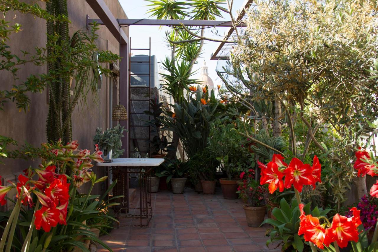 Tre Vie Apartment Con Terrazzo Giardino Pensile Catánia Buitenkant foto